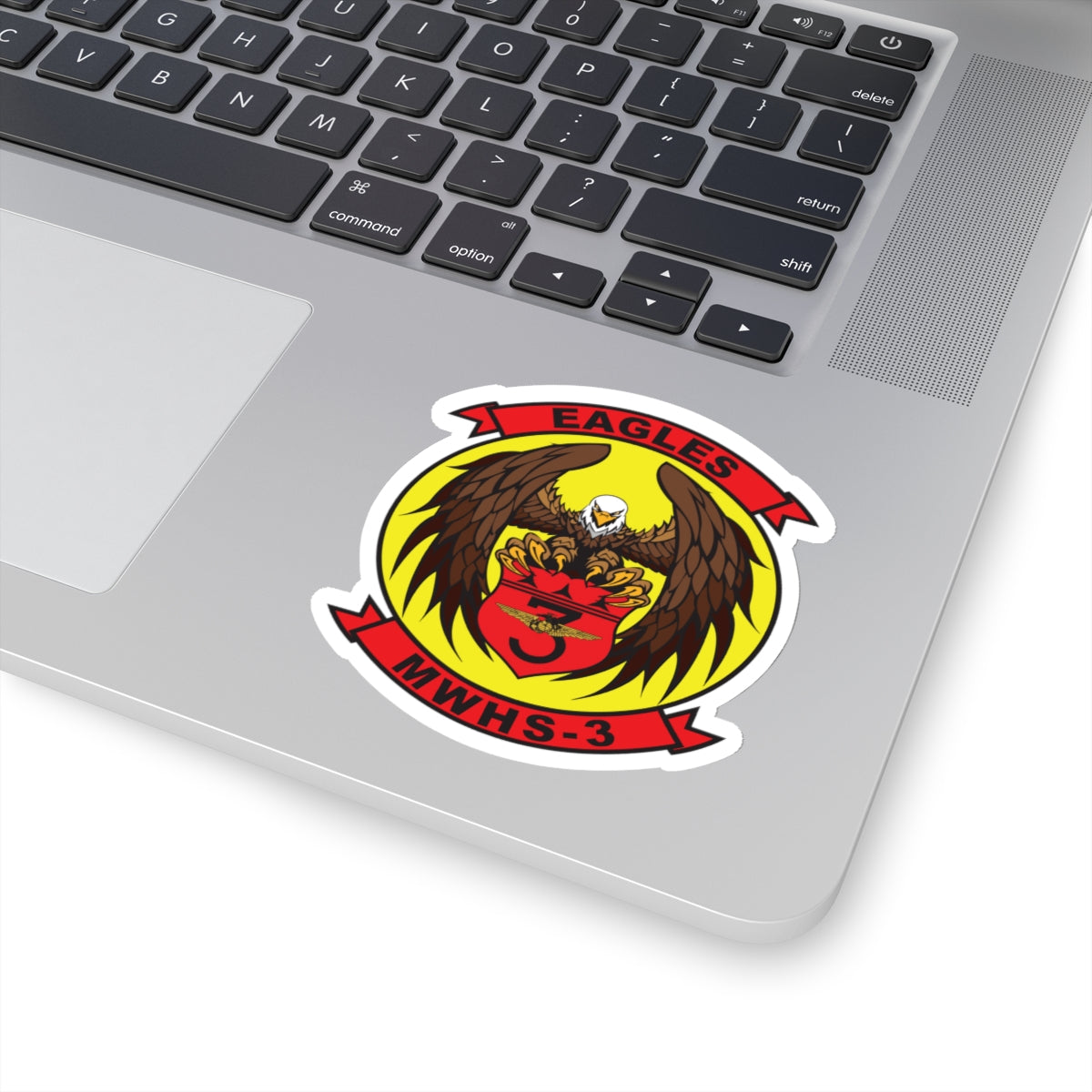 Marine Wing Headquarters Squadron 3 (USMC) STICKER Vinyl Kiss-Cut Decal