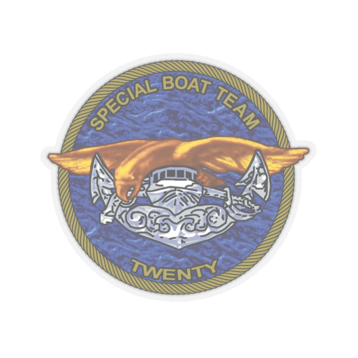 Special Boat Team Twenty (U.S. Navy) STICKER Vinyl Kiss-Cut Decal