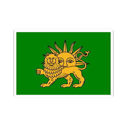 Safavid Flag (Iran) STICKER Vinyl Kiss-Cut Decal