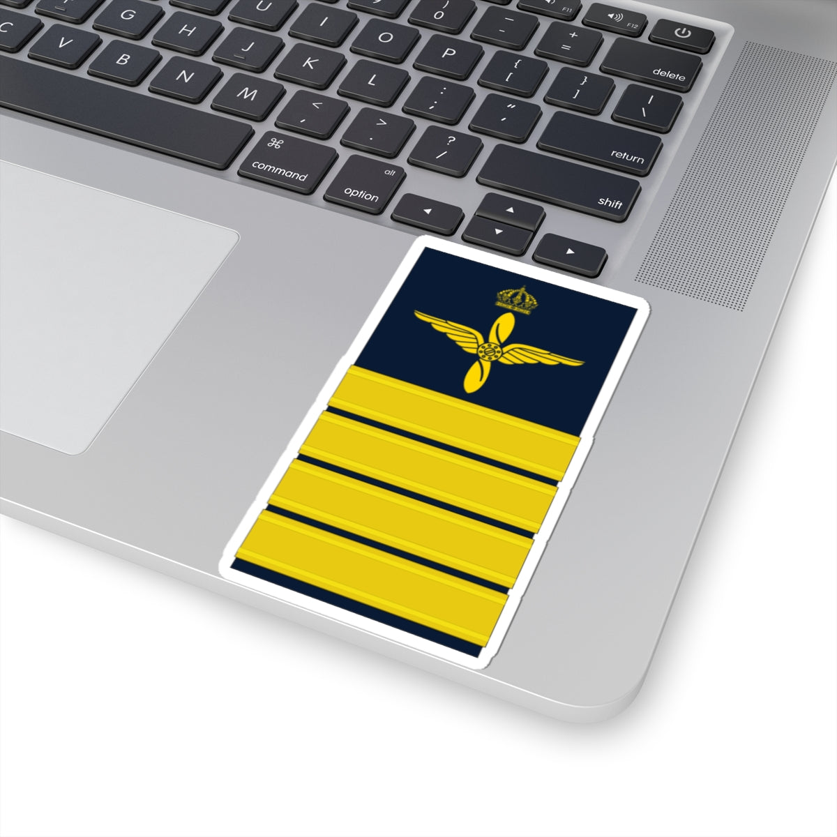 OF 5 Överste FV hylsa (Sweden) (Military Rank) STICKER Vinyl Kiss-Cut Decal