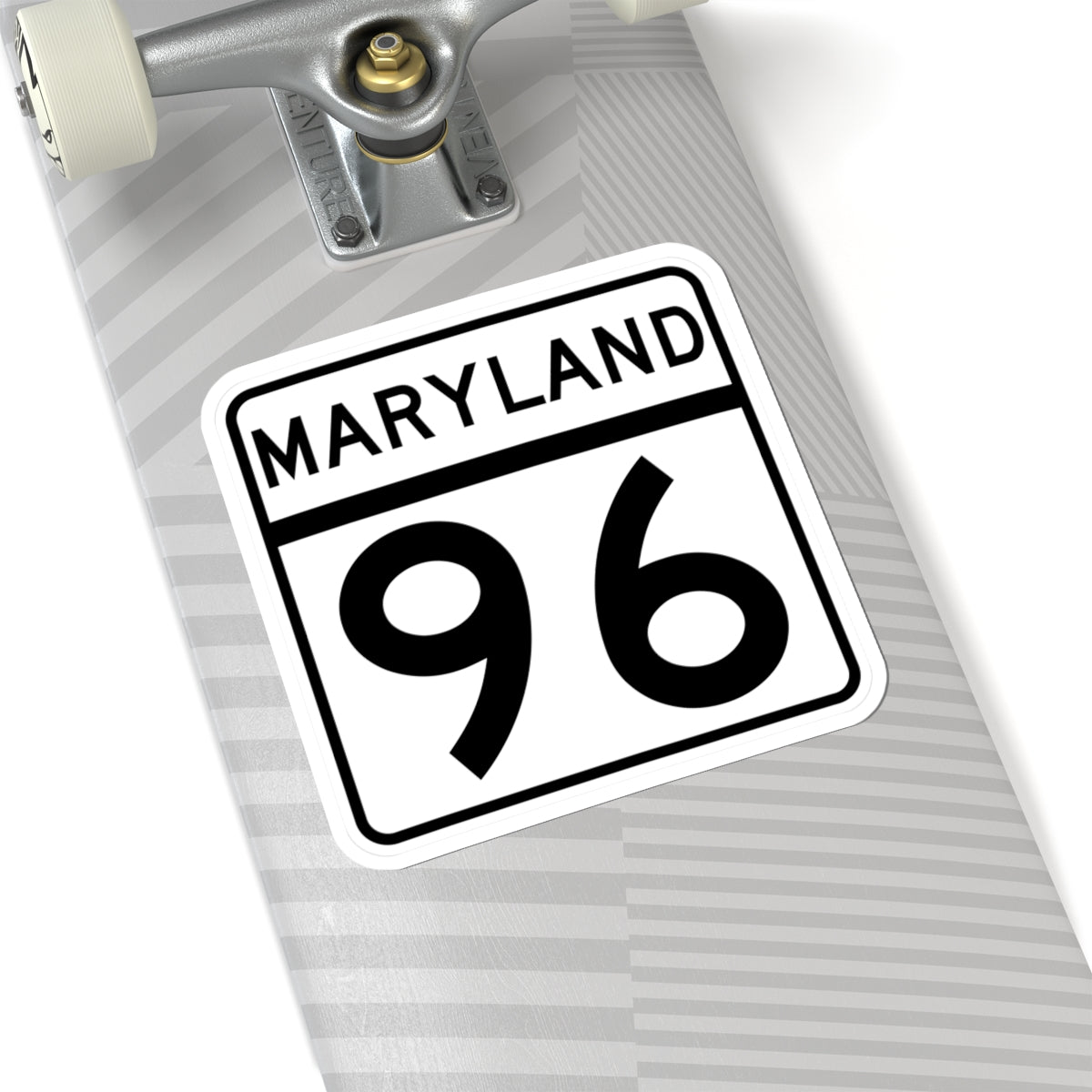 MD Route 96 (Maryland) (Road Sign) STICKER Vinyl Kiss-Cut Decal