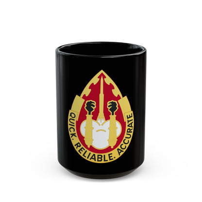 56th Artillery Group (U.S. Army) Black Coffee Mug-15oz-The Sticker Space