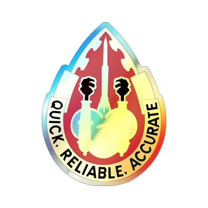 56th Artillery Group (U.S. Army) Holographic STICKER Die-Cut Vinyl Decal 2 Inch Holographic - The Sticker Space