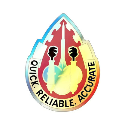 56th Artillery Group (U.S. Army) Holographic STICKER Die-Cut Vinyl Decal 5 Inch Holographic - The Sticker Space