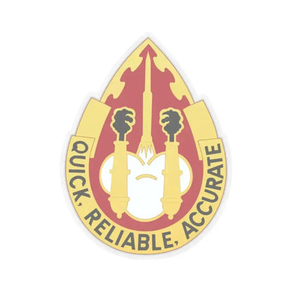 56th Artillery Group (U.S. Army) STICKER Vinyl Kiss-Cut Decal 2 Inch Transparent - The Sticker Space