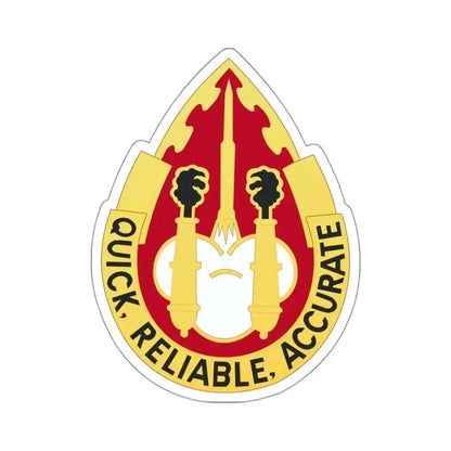 56th Artillery Group (U.S. Army) STICKER Vinyl Kiss-Cut Decal 3 Inch White - The Sticker Space