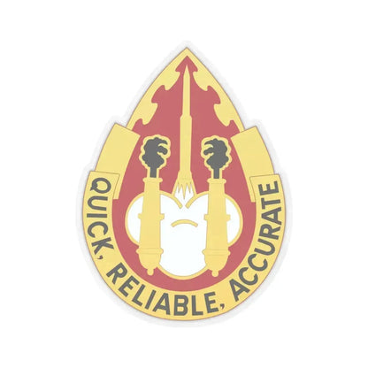 56th Artillery Group (U.S. Army) STICKER Vinyl Kiss-Cut Decal 4 Inch Transparent - The Sticker Space