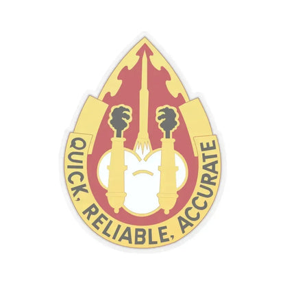 56th Artillery Group (U.S. Army) STICKER Vinyl Kiss-Cut Decal 6 Inch Transparent - The Sticker Space
