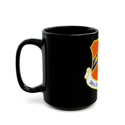 56th Fighter Wing (U.S. Air Force) Black Coffee Mug-The Sticker Space