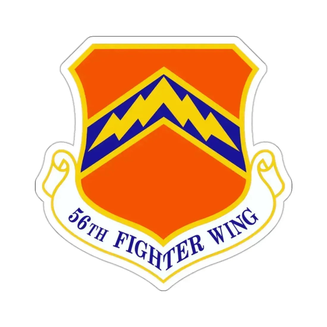 56th Fighter Wing (U.S. Air Force) STICKER Vinyl Die-Cut Decal 2 Inch - The Sticker Space