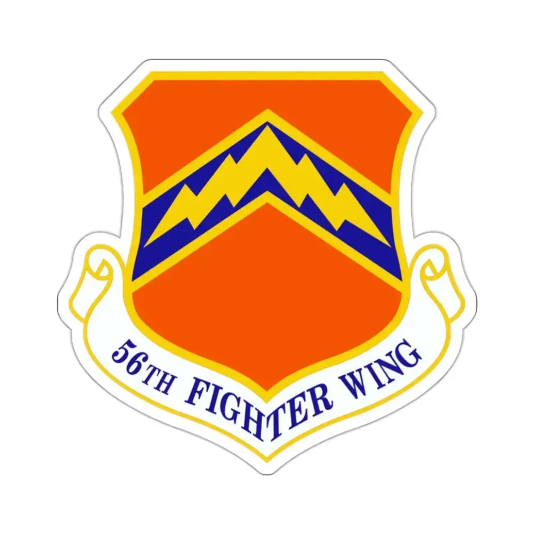 56th Fighter Wing (U.S. Air Force) STICKER Vinyl Die-Cut Decal - The Sticker Space