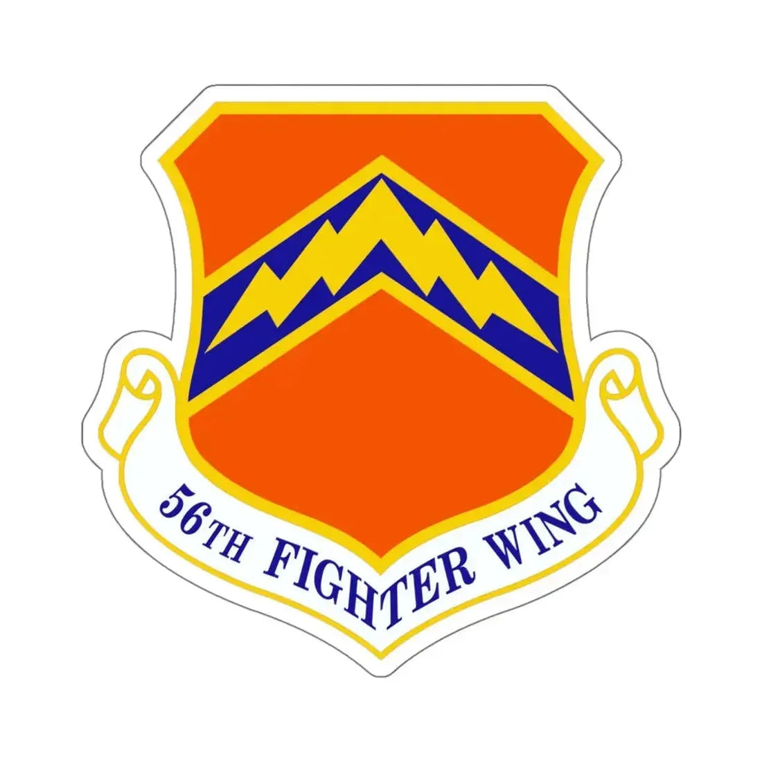 56th Fighter Wing (U.S. Air Force) STICKER Vinyl Die-Cut Decal - The Sticker Space