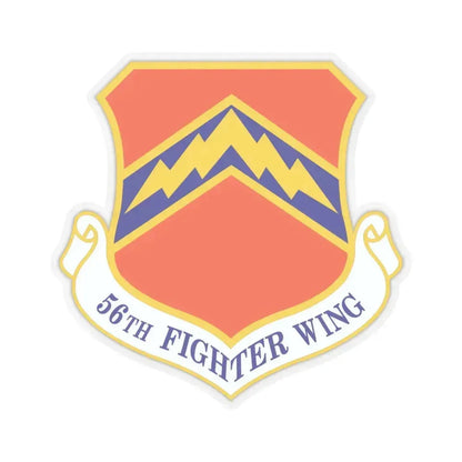 56th Fighter Wing (U.S. Air Force) STICKER Vinyl Kiss-Cut Decal 6 Inch Transparent - The Sticker Space