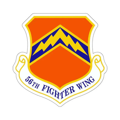 56th Fighter Wing (U.S. Air Force) STICKER Vinyl Kiss-Cut Decal 6 Inch White - The Sticker Space