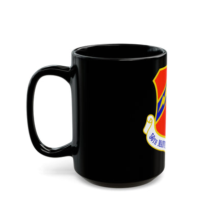 56th Maintenance Group (U.S. Air Force) Black Coffee Mug-The Sticker Space