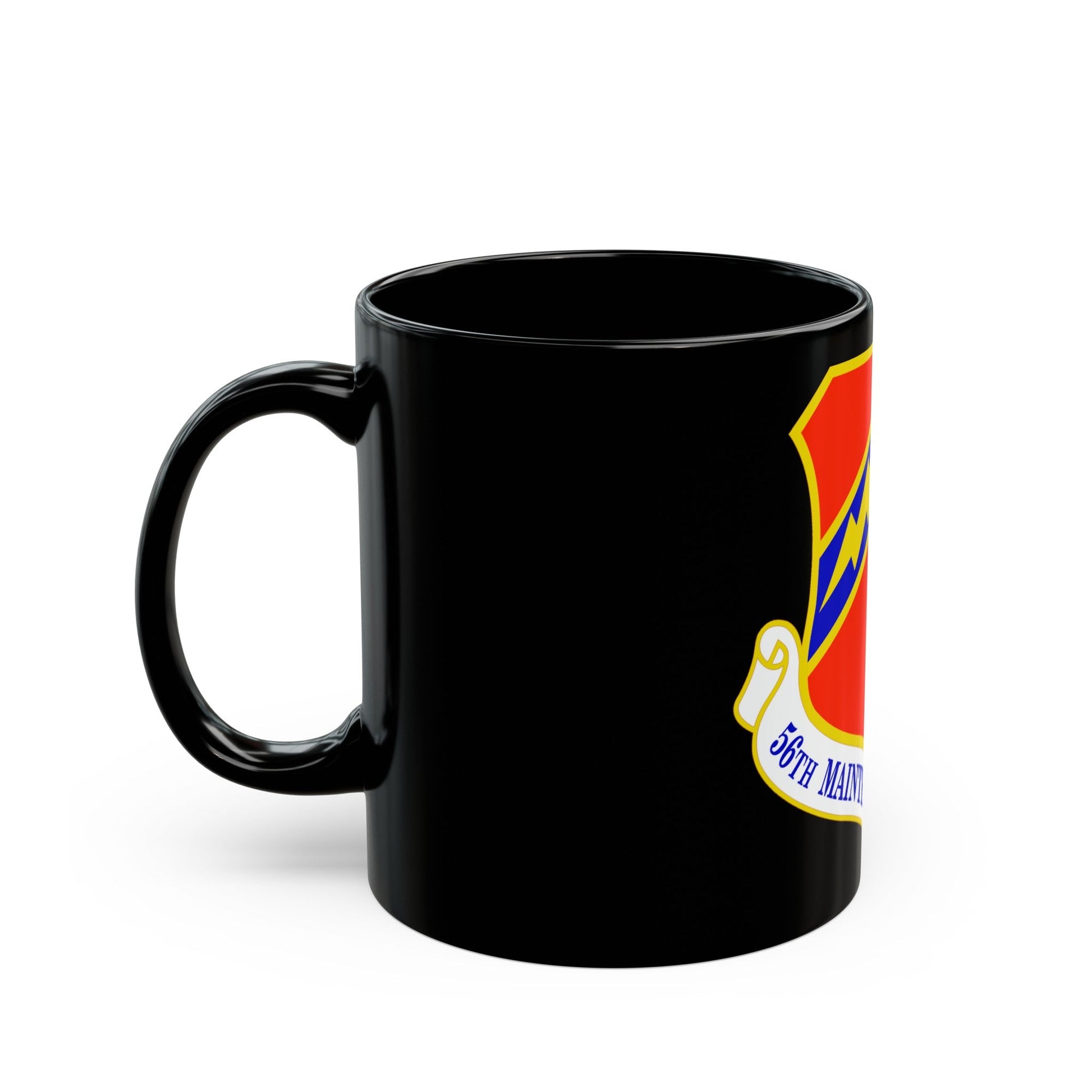 56th Maintenance Group (U.S. Air Force) Black Coffee Mug-The Sticker Space