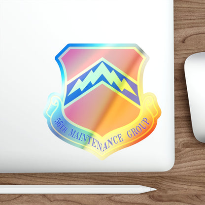 56th Maintenance Group (U.S. Air Force) Holographic STICKER Die-Cut Vinyl Decal-The Sticker Space