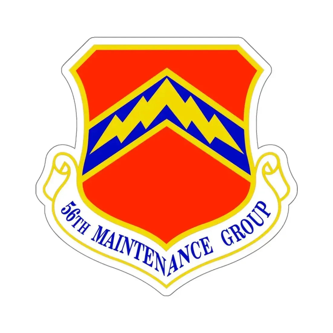 56th Maintenance Group (U.S. Air Force) STICKER Vinyl Die-Cut Decal - The Sticker Space