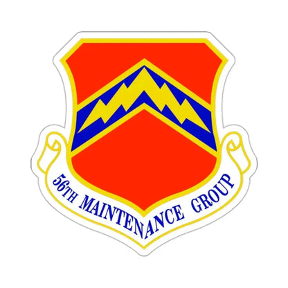 56th Maintenance Group (U.S. Air Force) STICKER Vinyl Kiss-Cut Decal 2 Inch White - The Sticker Space