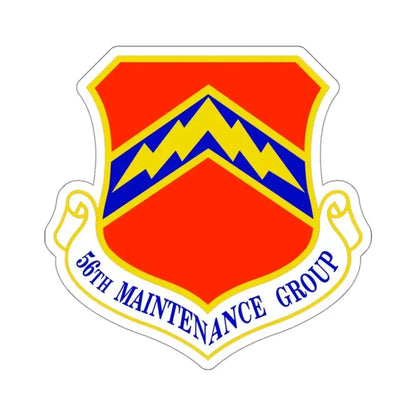 56th Maintenance Group (U.S. Air Force) STICKER Vinyl Kiss-Cut Decal 3 Inch White - The Sticker Space