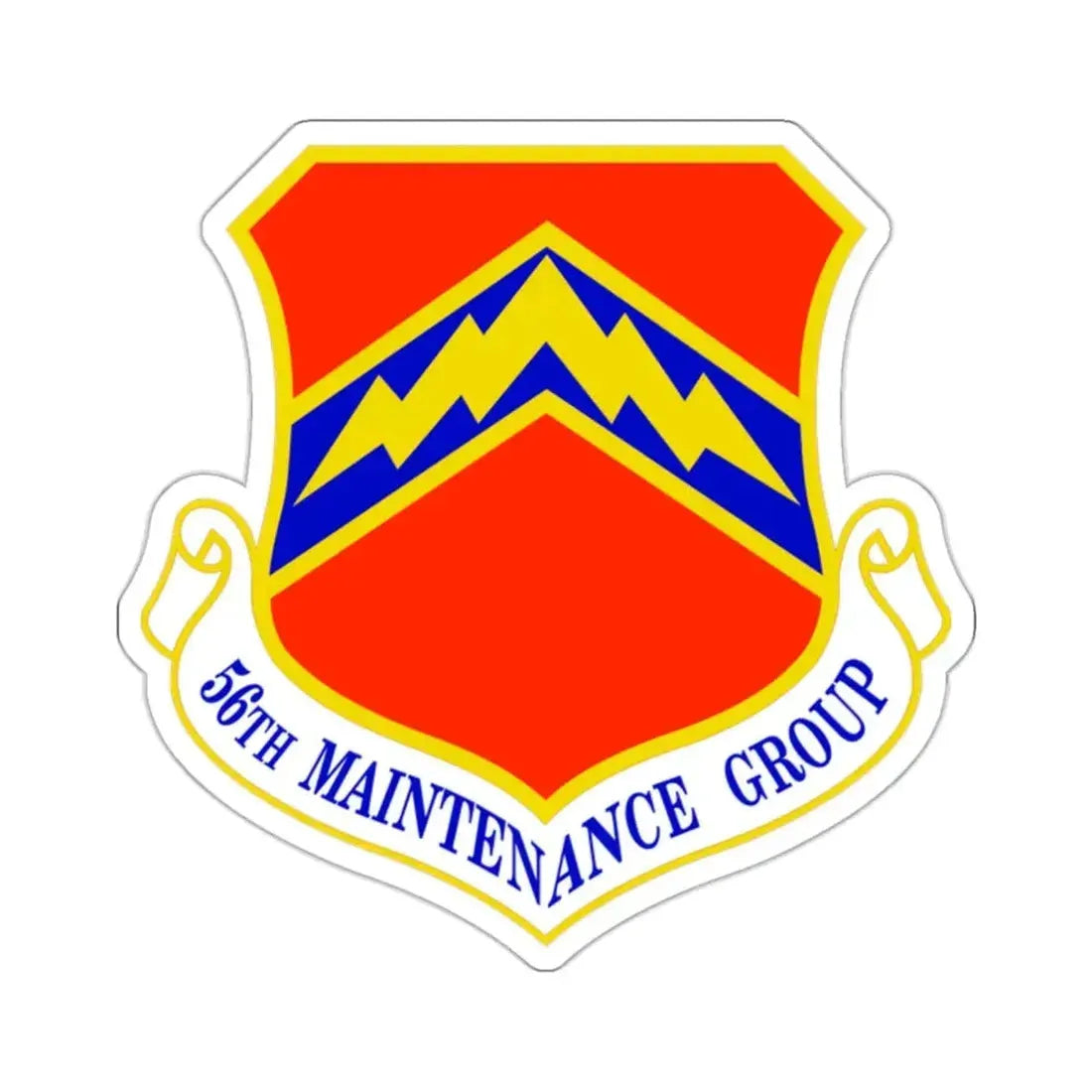 56th Maintenance Group (U.S. Air Force) STICKER Vinyl Kiss-Cut Decal - The Sticker Space