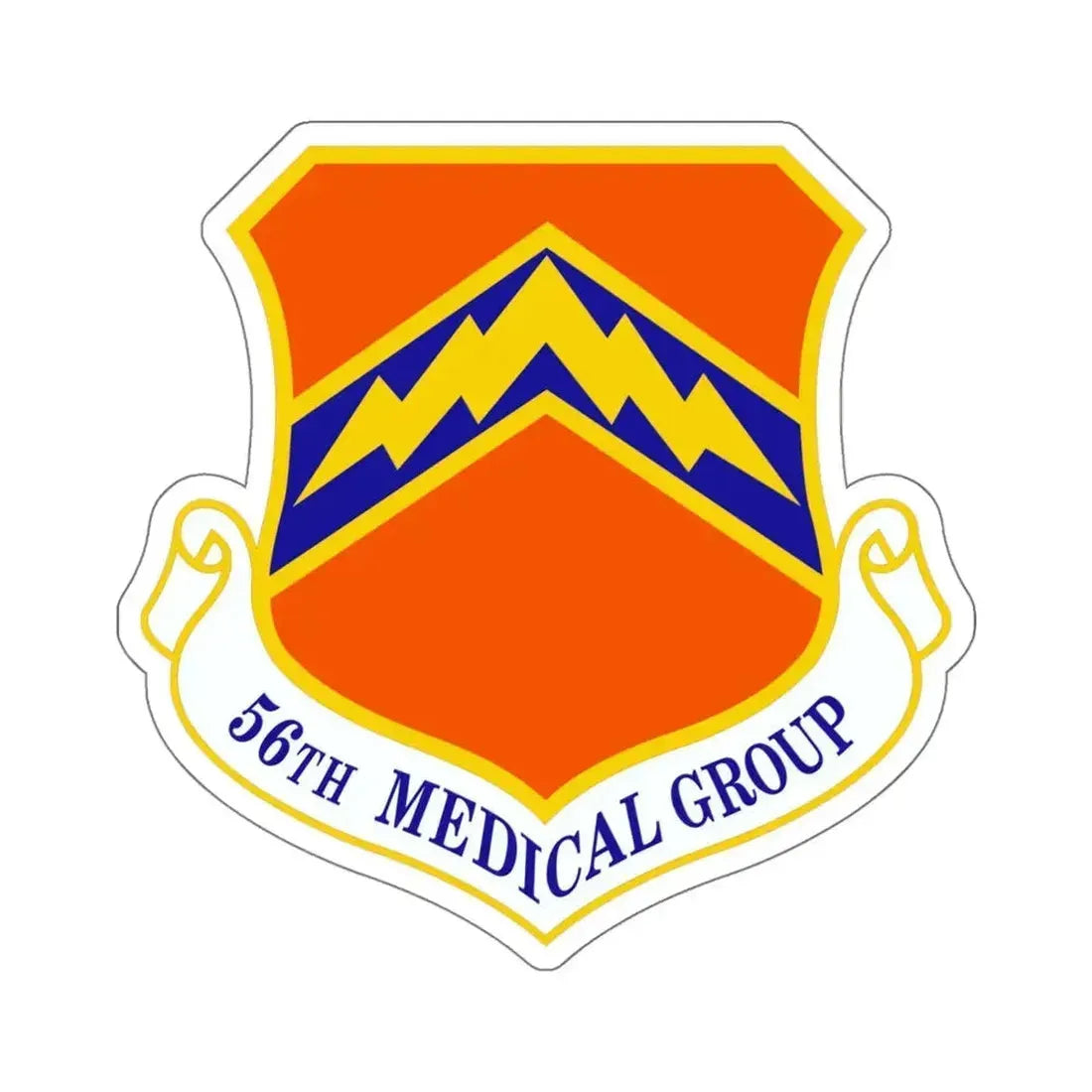 56th Medical Group (U.S. Air Force) STICKER Vinyl Die-Cut Decal 4 Inch - The Sticker Space