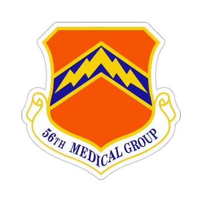 56th Medical Group (U.S. Air Force) STICKER Vinyl Kiss-Cut Decal 2 Inch White - The Sticker Space