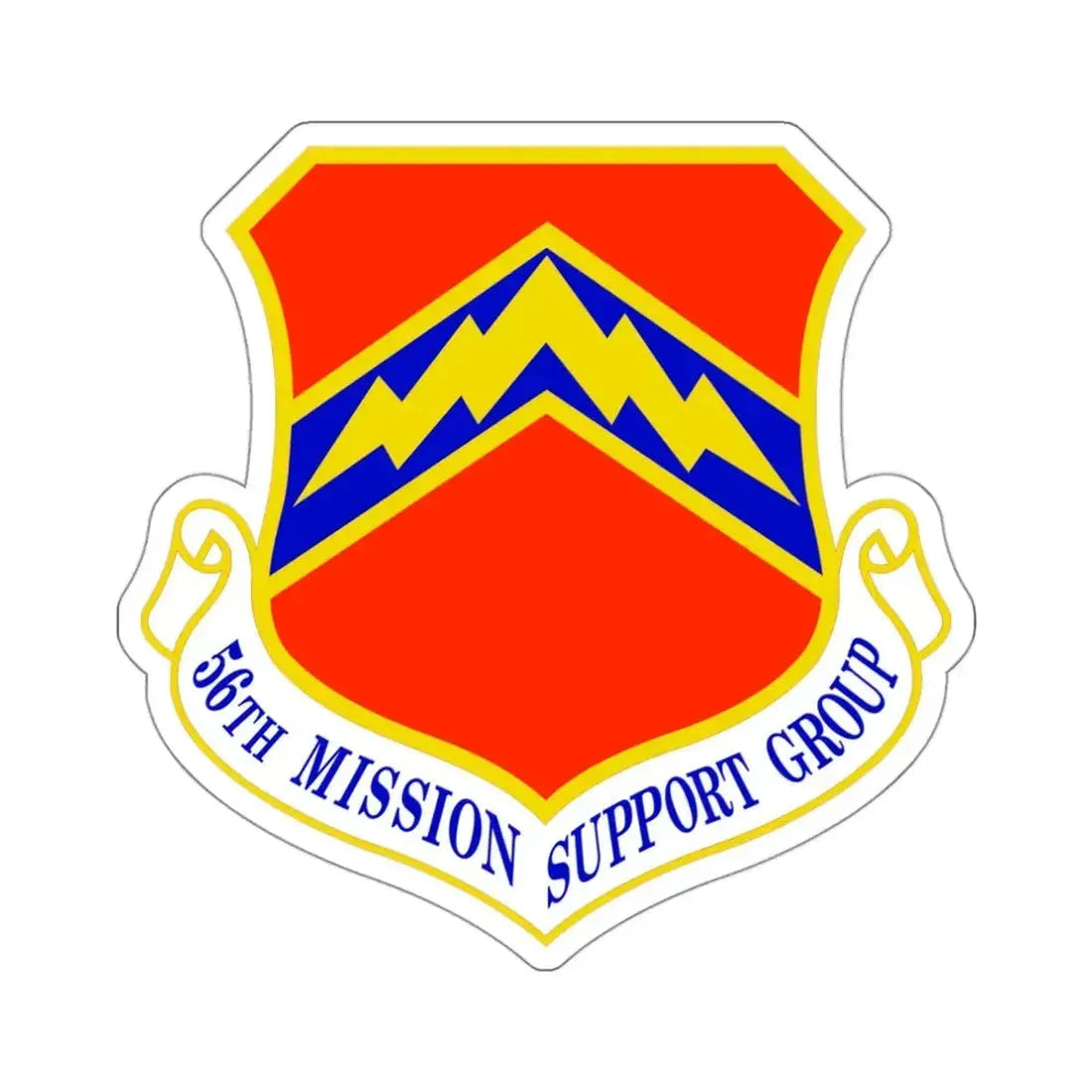 56th Mission Support Group (U.S. Air Force) STICKER Vinyl Die-Cut Decal - The Sticker Space