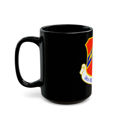 56th Operations Group (U.S. Air Force) Black Coffee Mug-The Sticker Space