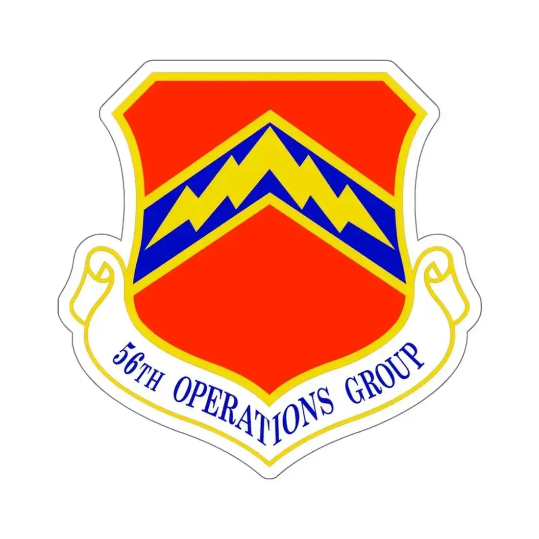 56th Operations Group (U.S. Air Force) STICKER Vinyl Die-Cut Decal 6 Inch - The Sticker Space