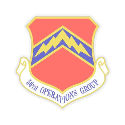 56th Operations Group (U.S. Air Force) STICKER Vinyl Kiss-Cut Decal 2 Inch Transparent - The Sticker Space