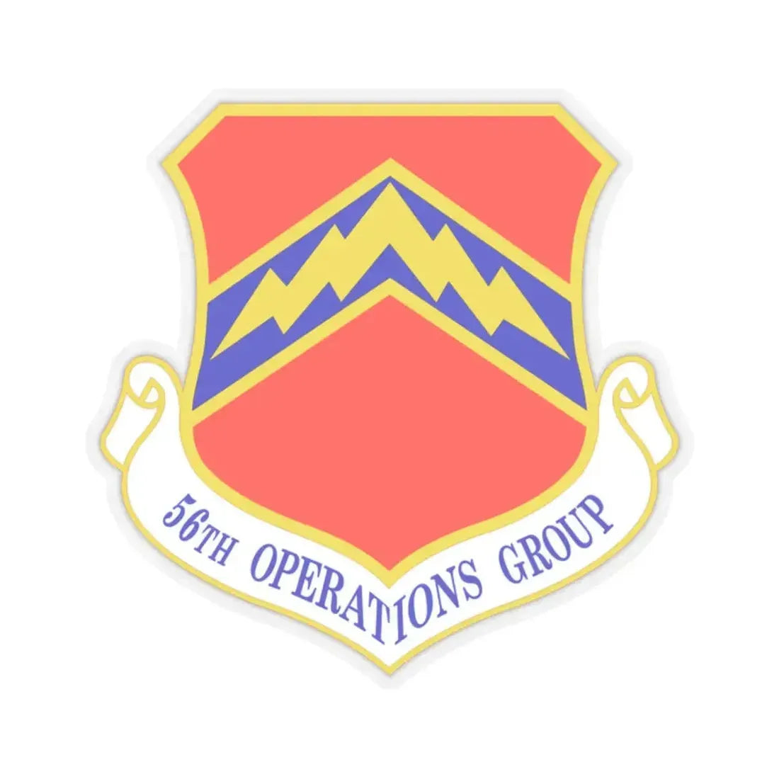 56th Operations Group (U.S. Air Force) STICKER Vinyl Kiss-Cut Decal - The Sticker Space