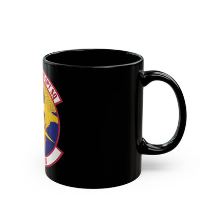 56th Operations Support Squadron (U.S. Air Force) Black Coffee Mug-The Sticker Space