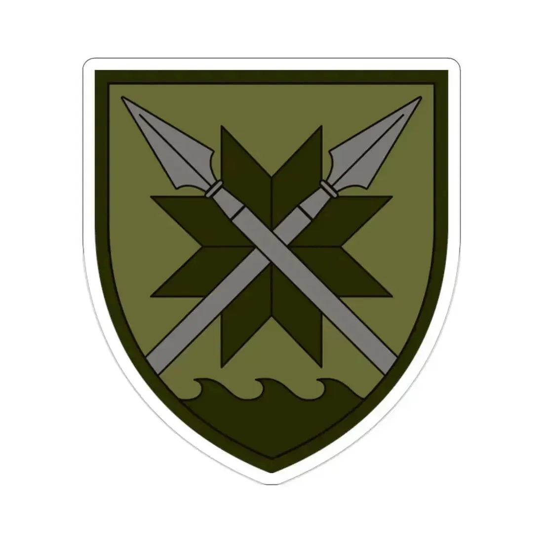 56th Separate Motorized Infantry Brigade v2 (Ukraine) STICKER Vinyl Die-Cut Decal 2 Inch - The Sticker Space