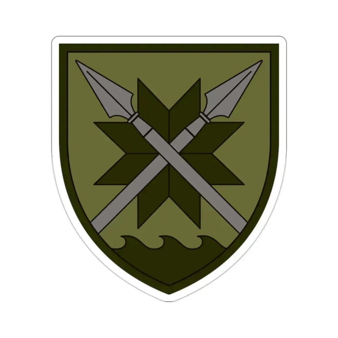 56th Separate Motorized Infantry Brigade v2 (Ukraine) STICKER Vinyl Die-Cut Decal 2 Inch - The Sticker Space