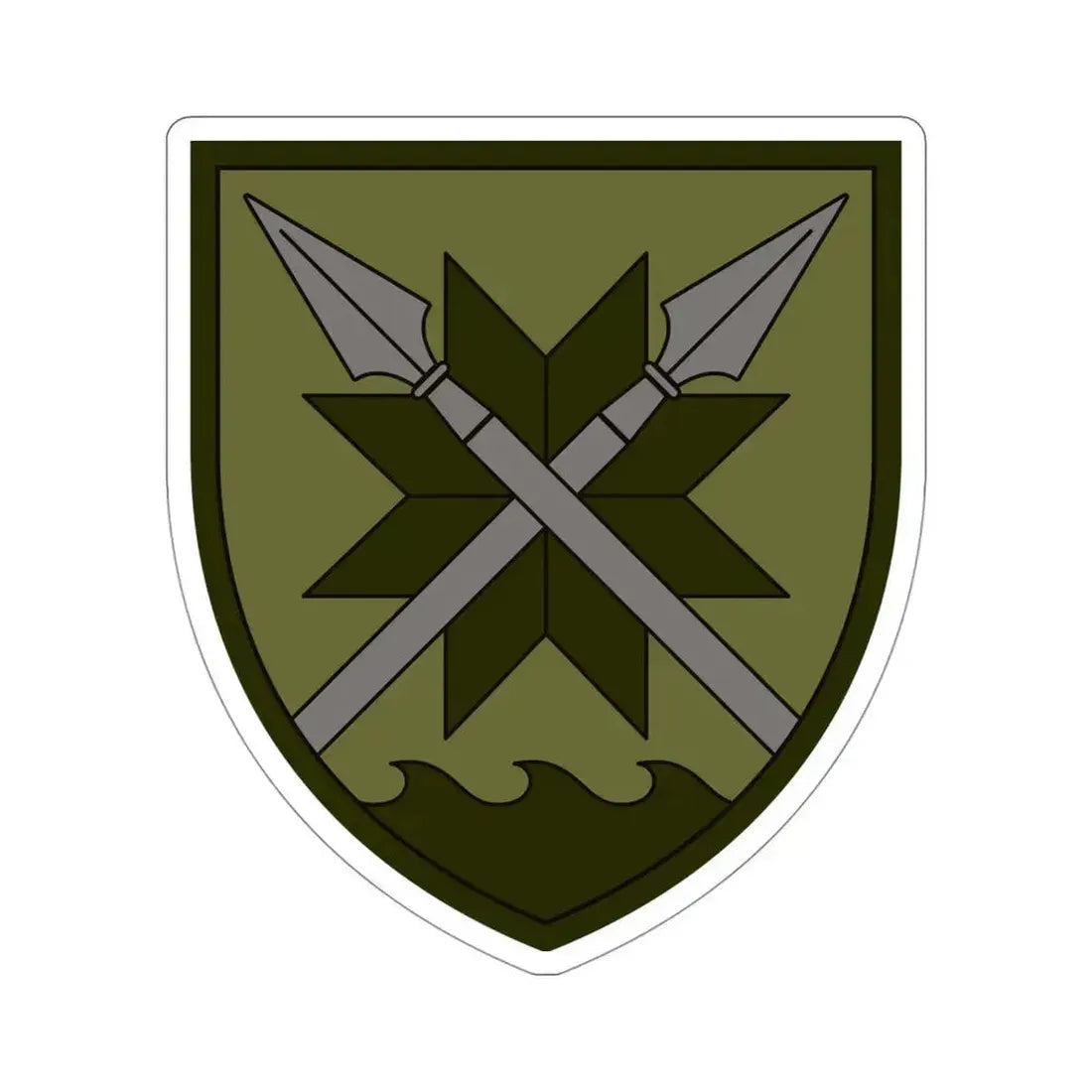 56th Separate Motorized Infantry Brigade v2 (Ukraine) STICKER Vinyl Die-Cut Decal 4 Inch - The Sticker Space