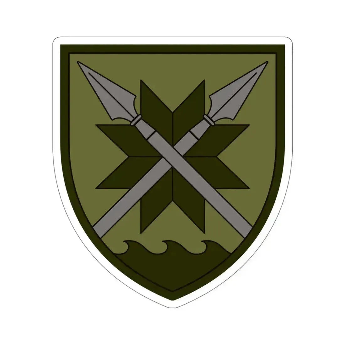 56th Separate Motorized Infantry Brigade v2 (Ukraine) STICKER Vinyl Die-Cut Decal 5 Inch - The Sticker Space