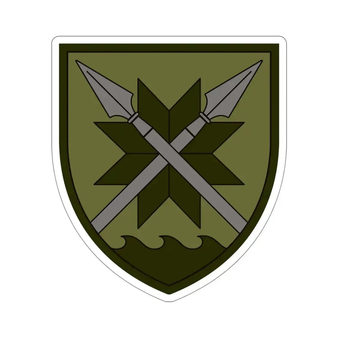 56th Separate Motorized Infantry Brigade v2 (Ukraine) STICKER Vinyl Die-Cut Decal 5 Inch - The Sticker Space