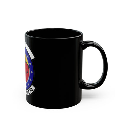 57 Intelligence Squadron ACC (U.S. Air Force) Black Coffee Mug-The Sticker Space