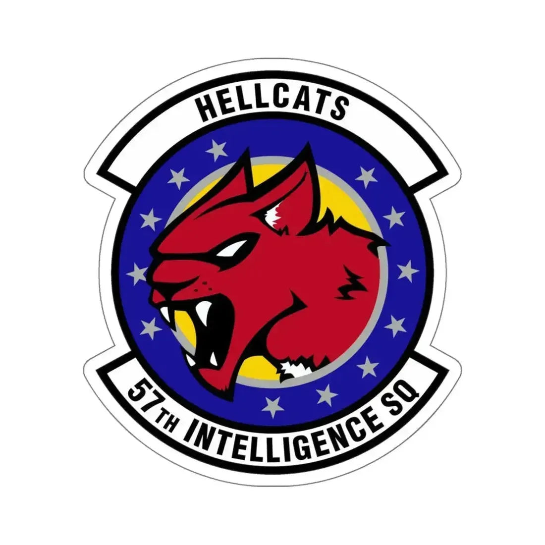 57 Intelligence Squadron ACC (U.S. Air Force) STICKER Vinyl Die-Cut Decal 5 Inch - The Sticker Space