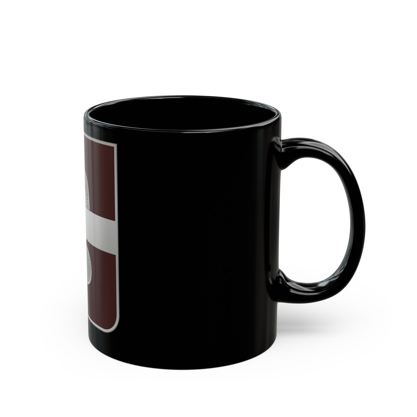 57 Medical Battalion (U.S. Army) Black Coffee Mug-The Sticker Space