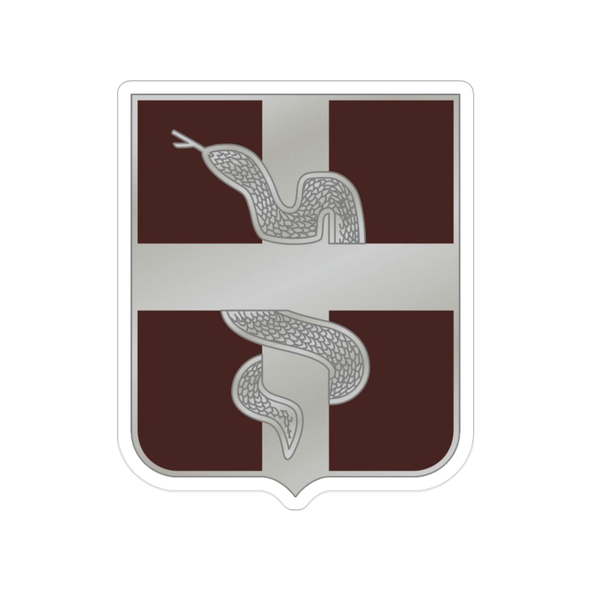 57 Medical Battalion (U.S. Army) Transparent STICKER Die-Cut Vinyl Decal-2 Inch-The Sticker Space