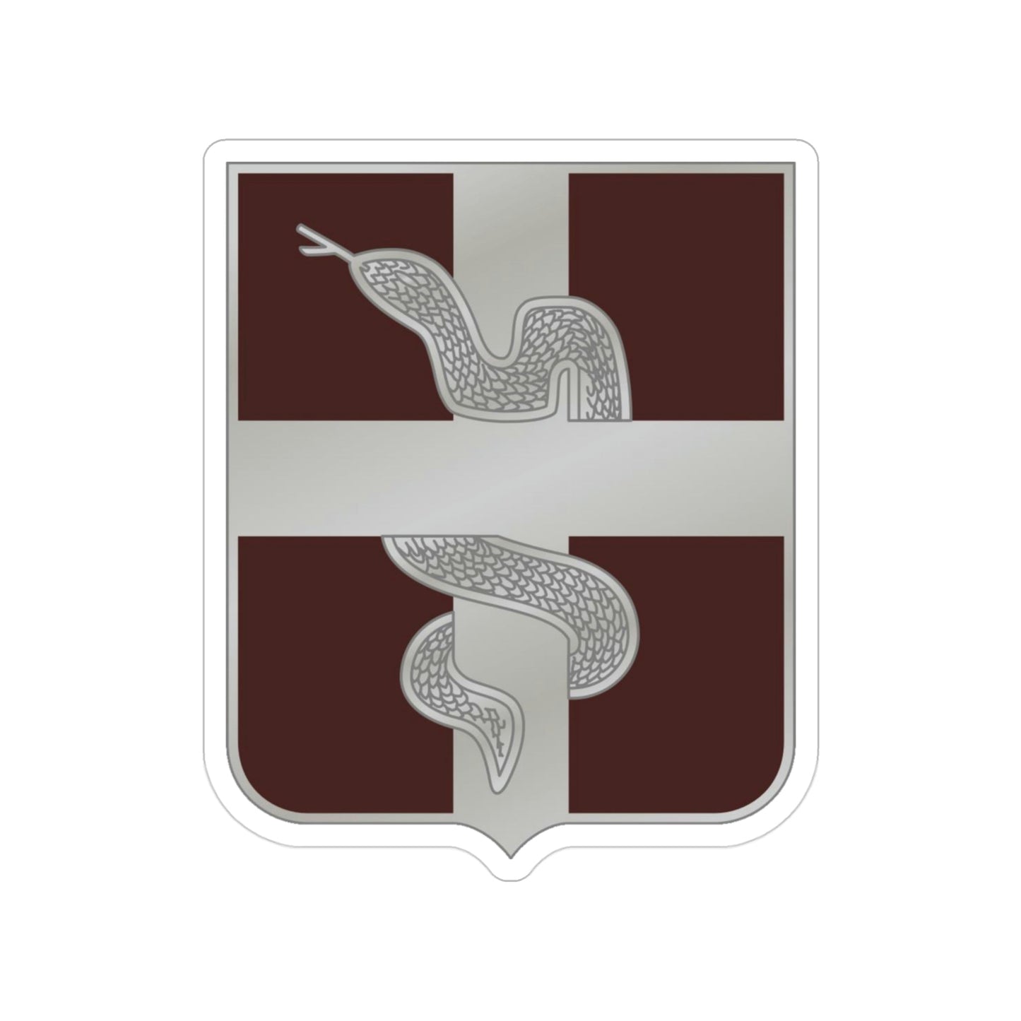 57 Medical Battalion (U.S. Army) Transparent STICKER Die-Cut Vinyl Decal-3 Inch-The Sticker Space