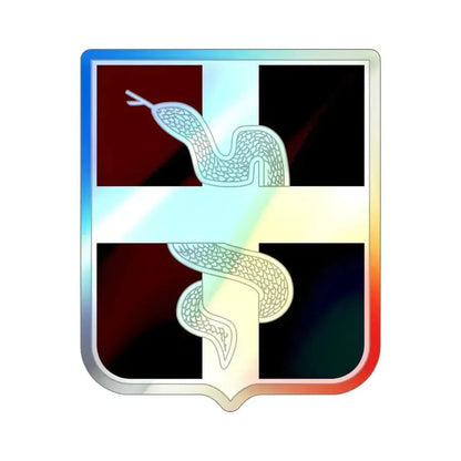 57 Medical Battalion (U.S. Army) Holographic STICKER Die-Cut Vinyl Decal 5 Inch Holographic - The Sticker Space