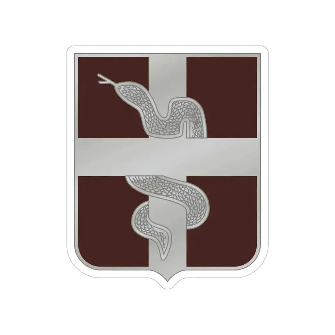 57 Medical Battalion (U.S. Army) Transparent STICKER Die-Cut Vinyl Decal 5 Inch - The Sticker Space