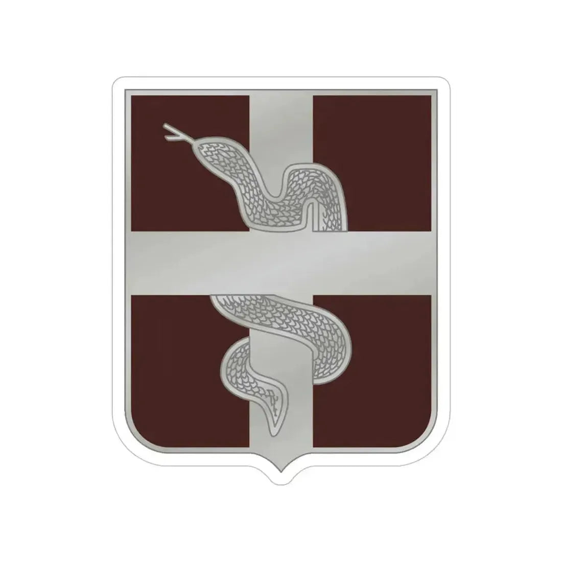 57 Medical Battalion (U.S. Army) Transparent STICKER Die-Cut Vinyl Decal 6 Inch - The Sticker Space