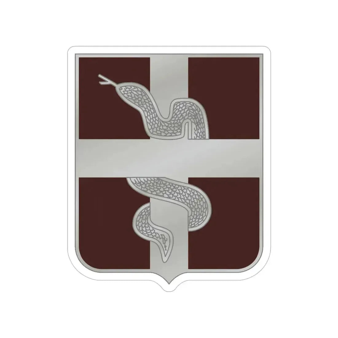 57 Medical Battalion (U.S. Army) Transparent STICKER Die-Cut Vinyl Decal - The Sticker Space