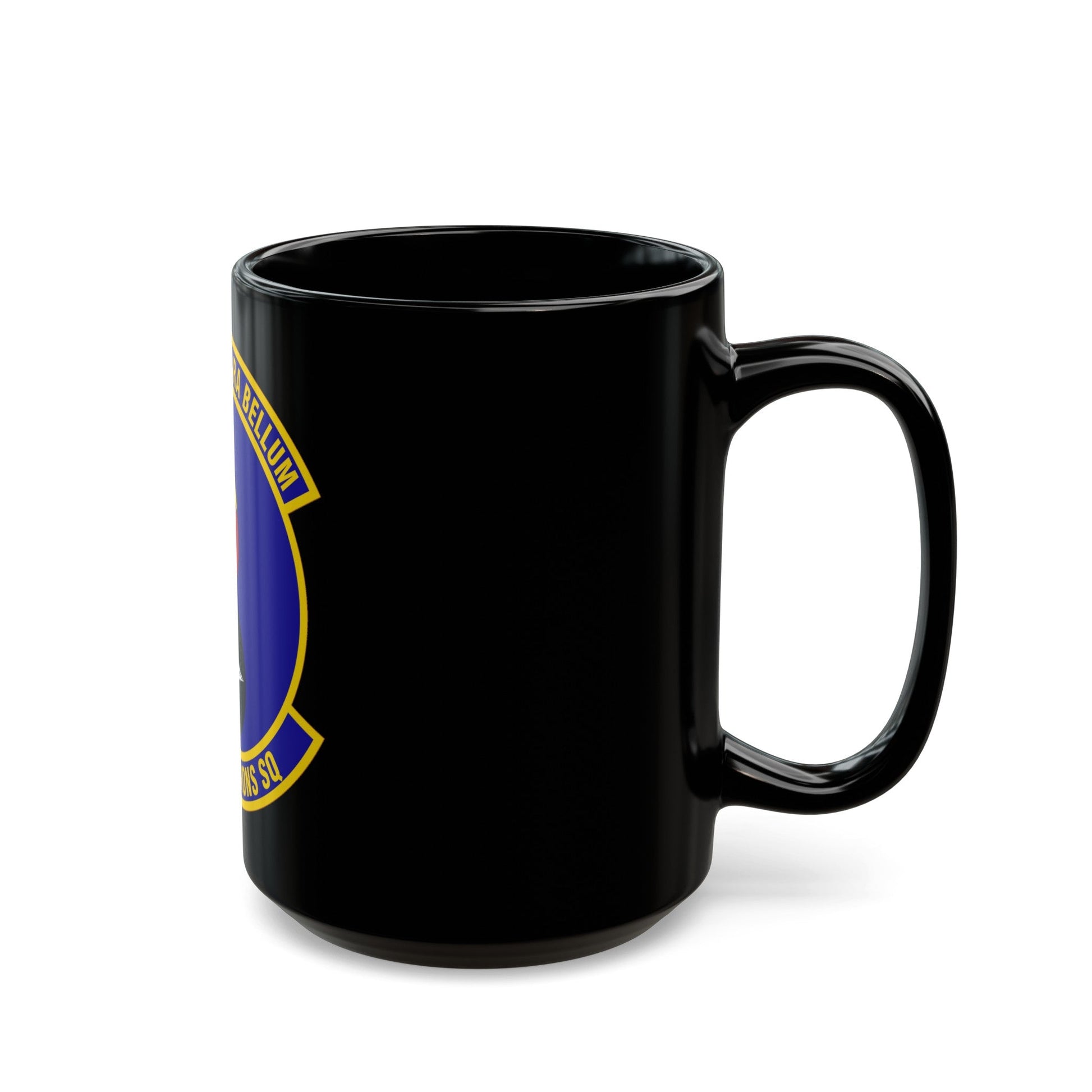 57 Munitions Sq ACC (U.S. Air Force) Black Coffee Mug-The Sticker Space