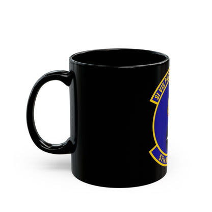 57 Munitions Sq ACC (U.S. Air Force) Black Coffee Mug-The Sticker Space