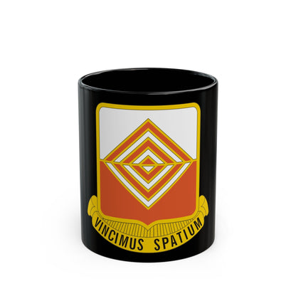 57 Signal Battalion (U.S. Army) Black Coffee Mug-11oz-The Sticker Space